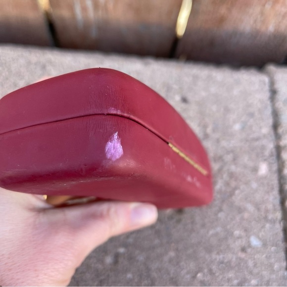 RAY BAN Gatto Deep Red Eye Glasses Sunglasses Case - Picture 10 of 11